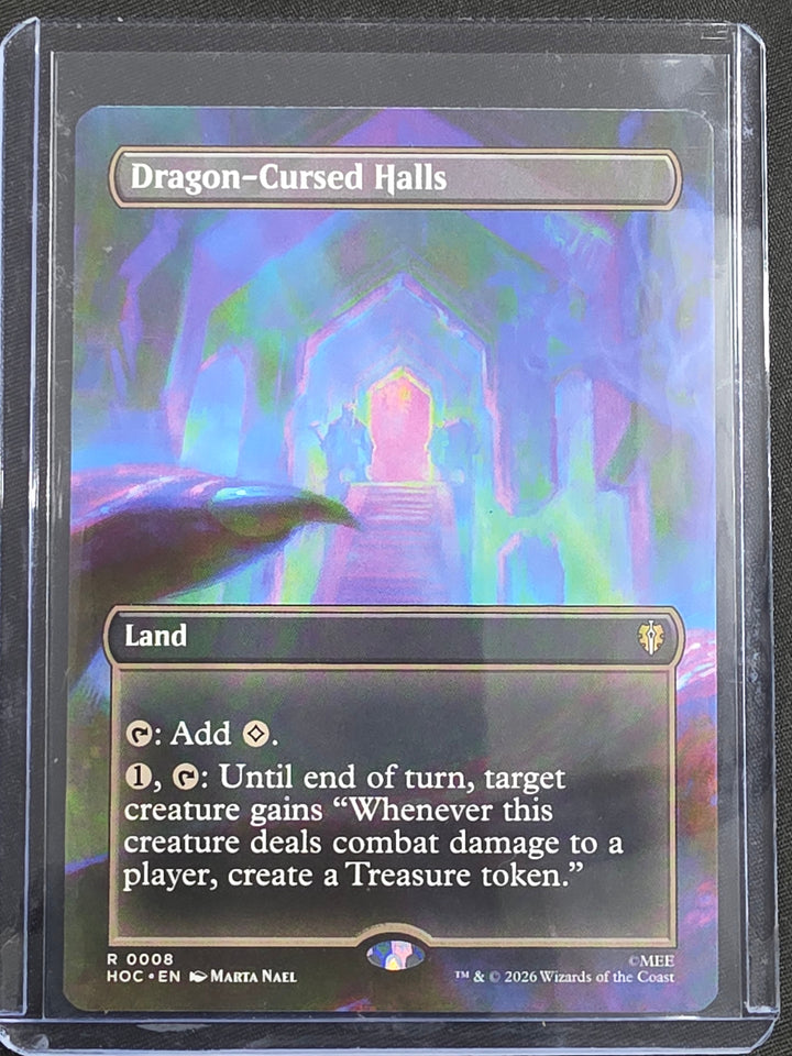 Dragon-Cursed Idols HOC-0008 The Hobbit: Eternal-Legal Borderless Non-Foil front