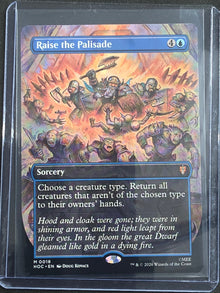 Raise the Palisade HOC-0018 The Hobbit: Eternal-Legal Borderless Non-Foil front