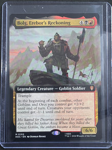 Bolg, Erebor's Reckoning HOC-0102 The Hobbit: Eternal-Legal Borderless Non-Foil front