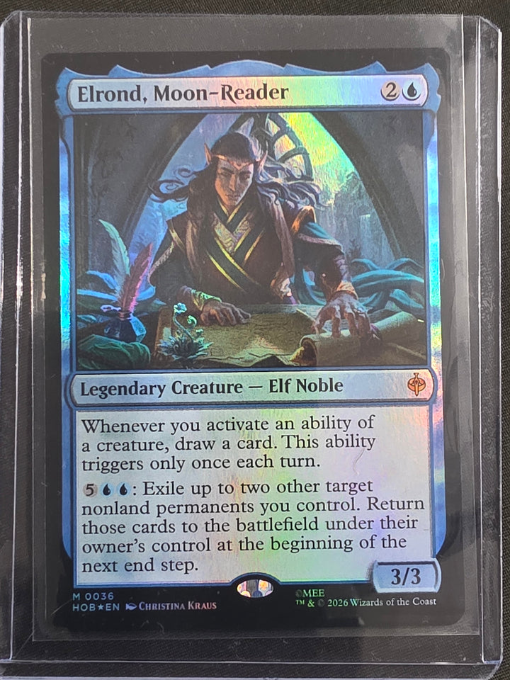 Elrond, Moon-Reader HOB-0036 The Hobbit Foil front