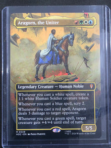 Aragorn, the Uniter HOC-0029 The Hobbit: Eternal-Legal Borderless Non-Foil front