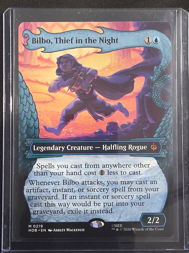 Bilbo, Thief in the Night HOB-0219 The Hobbit Showcase Foil front