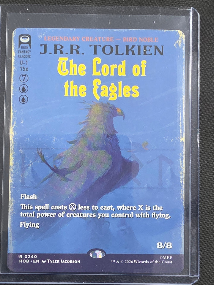 The Lord of the Eagles HOB-0240 The Hobbit Showcase Foil front