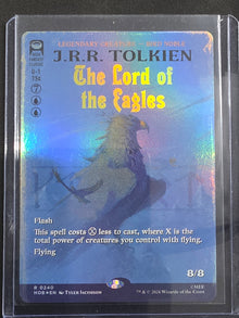 The Lord of the Eagles HOB-0240 The Hobbit Showcase Surge Foil front