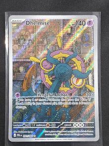 Dhelmise #091/084 Illustration Rare Pitch Black Holo NM Card front