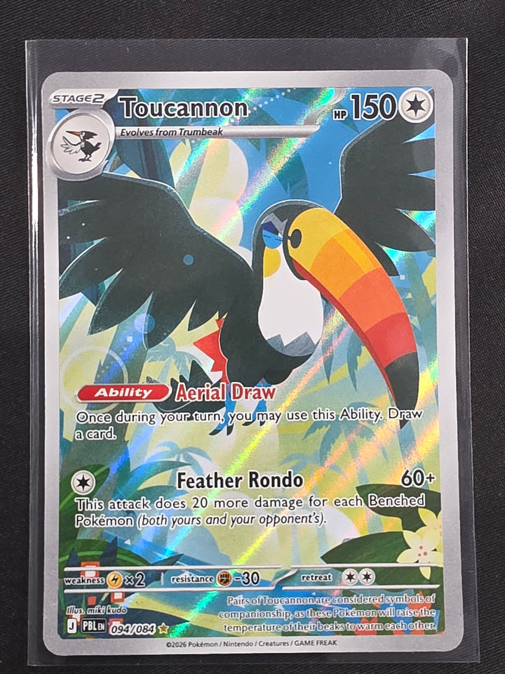 Toucannon 094/084 Pitch Black Holofoil front