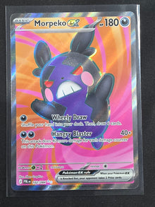 Morpeko ex 102/084 Pitch Black Holofoil front