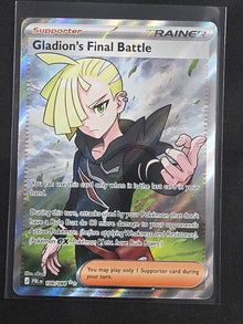 Gladion's Final Battle 113/084 Pitch Black Holofoil front