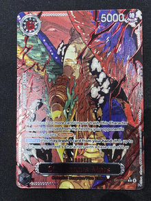 One Piece TCG - OP 13 Five Elders God Pack Parallel Set (1 Card Damaged) image 3