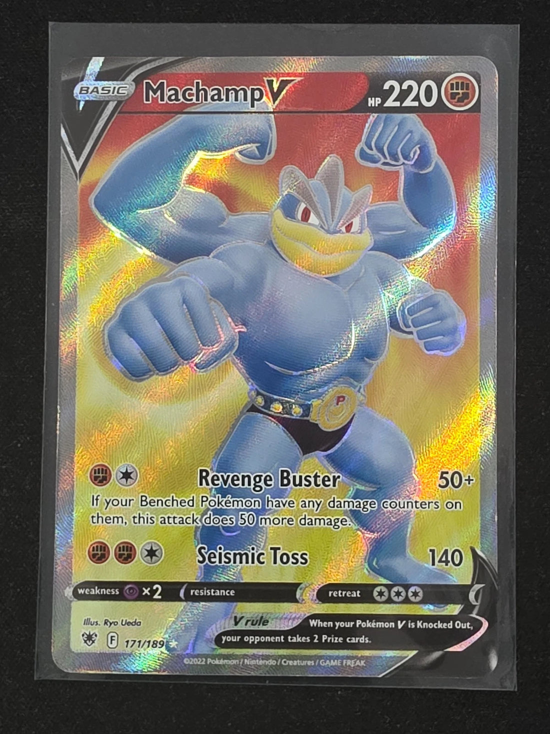 Machamp V - 171/189 - Ultra Rare - Astral Radiance - Pokemon Card - NM/M image 1
