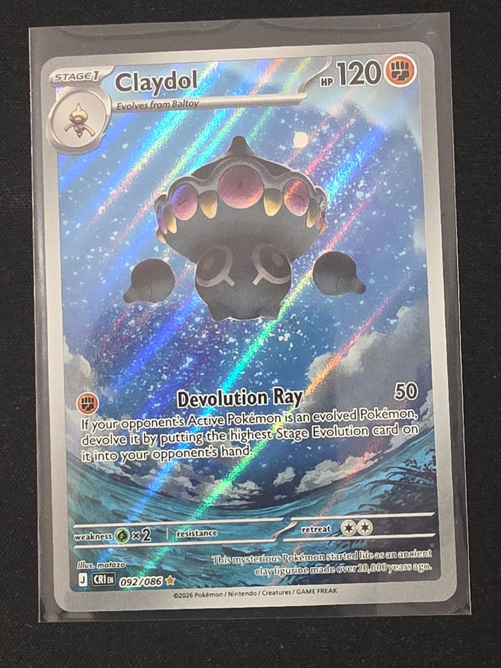 Pokemon TCG - Claydol - 092/086 - ME04: Chaos Rising (CRI) image 1