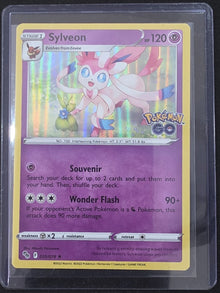 SYLVEON 035/078 HOLO RARE POKEMON GO POKEMON M/NM image 1