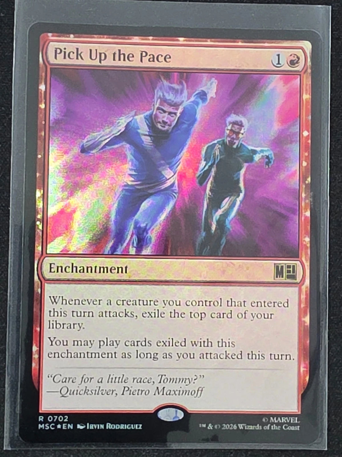 Pick Up the Pace - 0702 - Marvel Super Heroes (MSC) - MTG - NM/M image 1