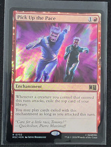 Pick Up the Pace - 0702 - Marvel Super Heroes (MSC) - MTG - NM/M image 1