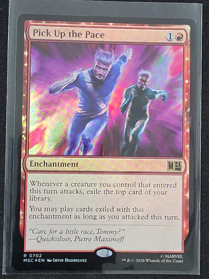 Pick Up the Pace - 0702 - Marvel Super Heroes (MSC) - MTG - NM/M image 1