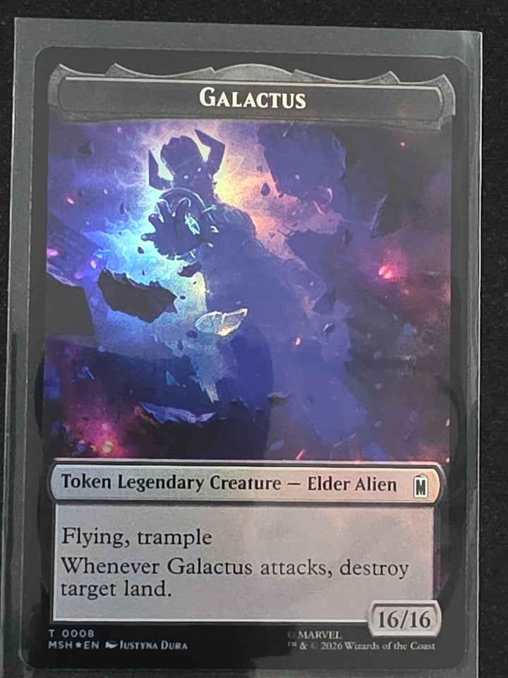 MTG - Squirrel / Galactus #14/8 Marvel Super Heroes Tokens image 1