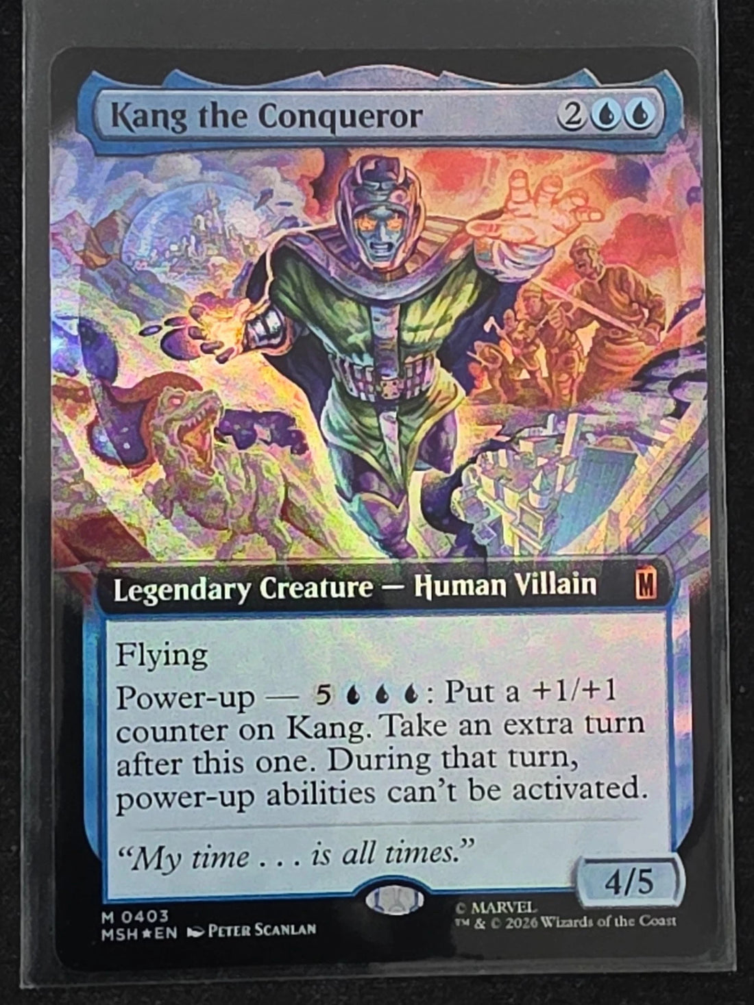 Magic: The Gathering Marvel Kang the Conqueror Foil Mythic Rare #0403 MTG MSH image 1
