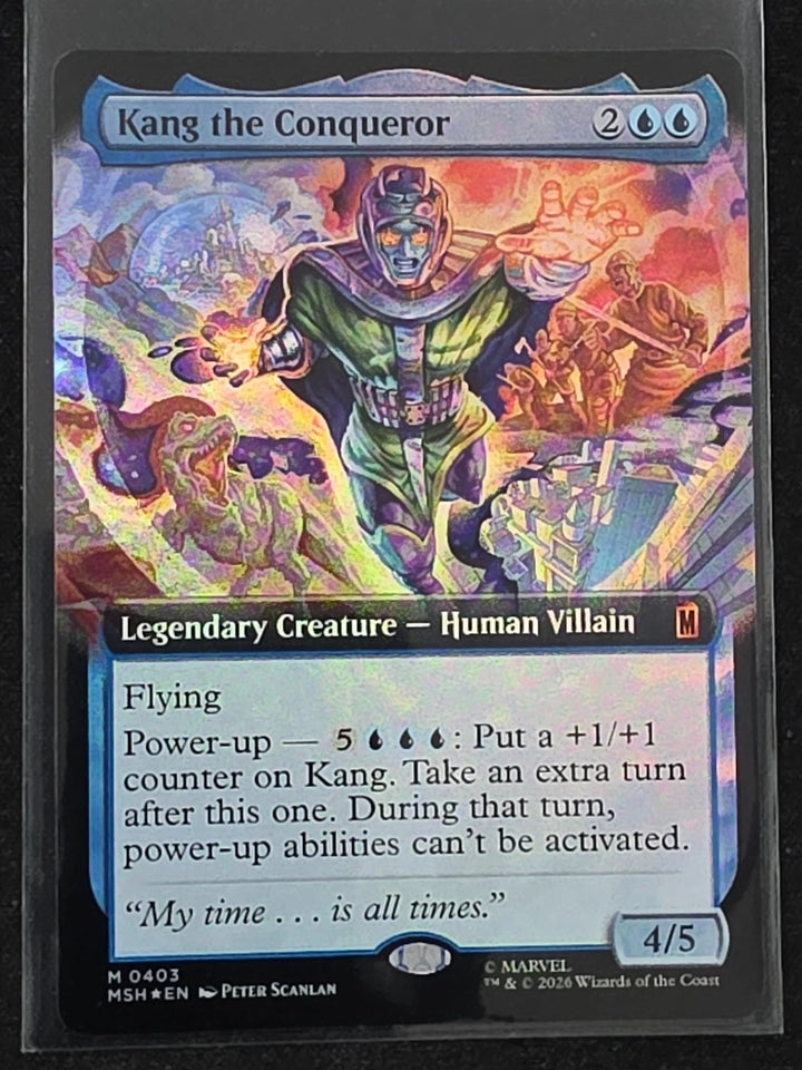 Magic: The Gathering Marvel Kang the Conqueror Foil Mythic Rare #0403 MTG MSH image 1