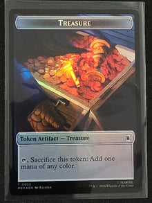 Villain / Treasure Double-Sided Token 009/022 T MSH Marvel Super Heroes MTG image 2