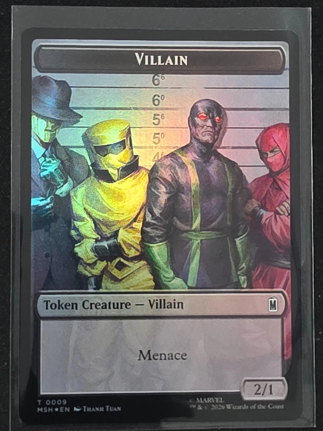 Villain / Soldier (msh) #9/3 - MTG Marvel Super Heroes Token image 1