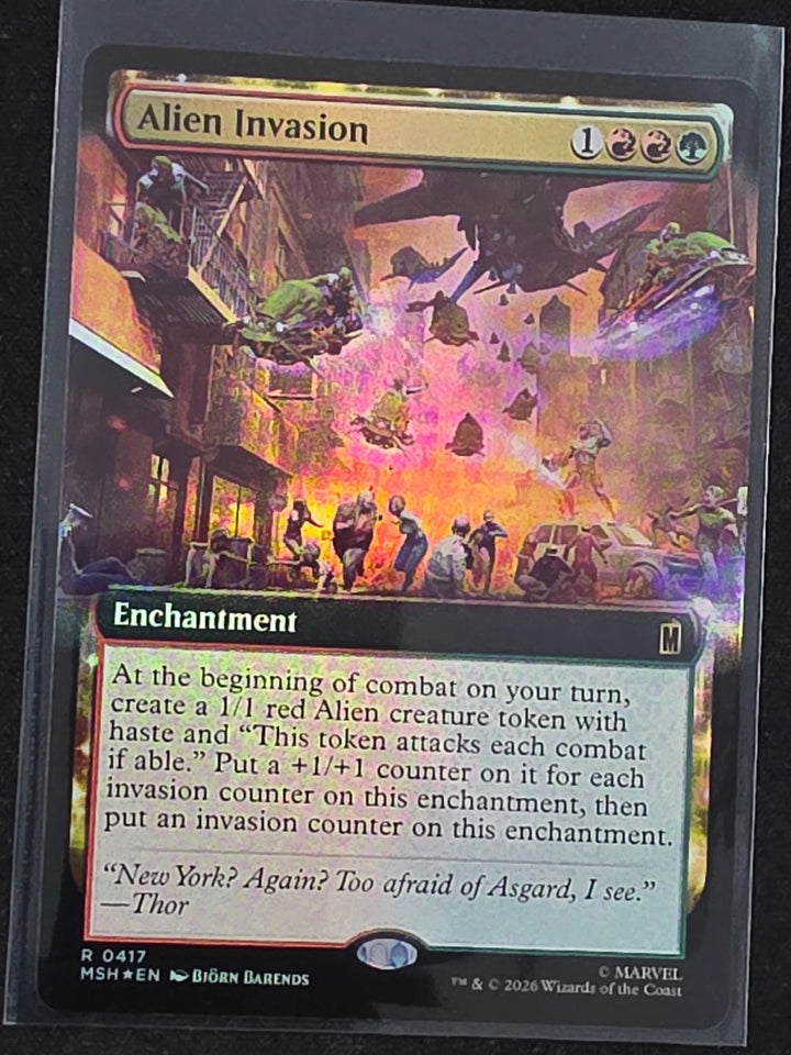 Alien Invasion MTG | NM/EX | Marvel Super Heroes image 1