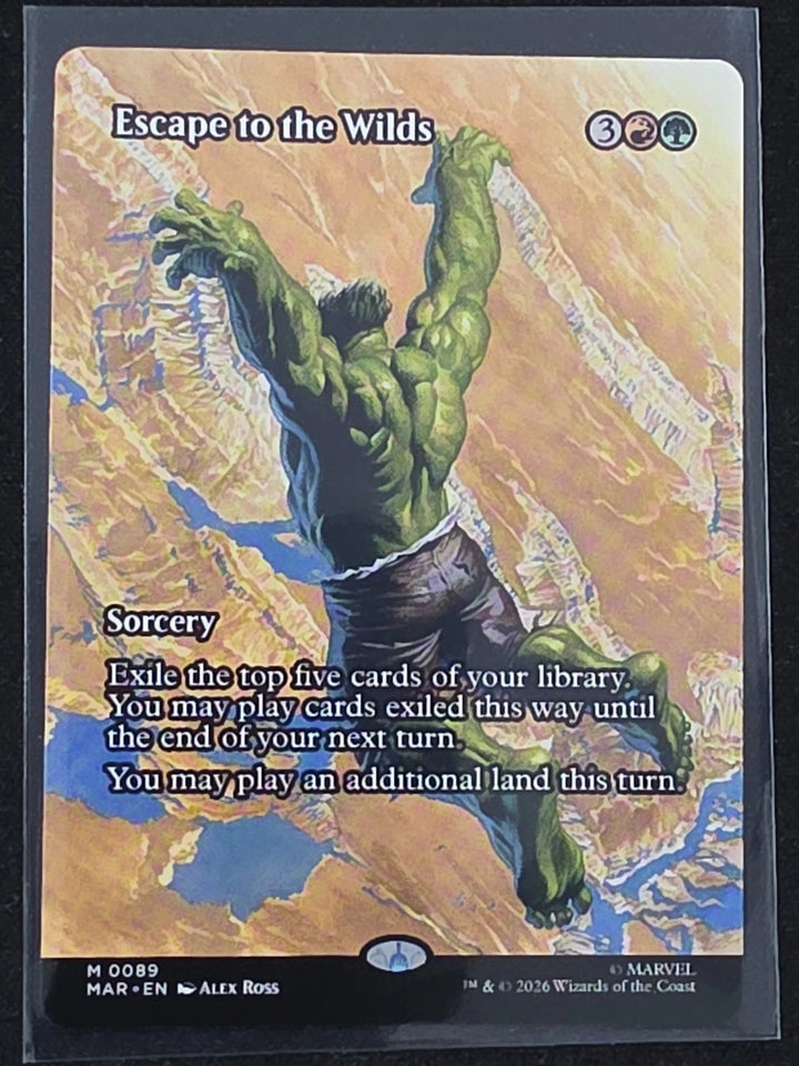 MTG: Marvel Super Heroes: MAR: Escape to the Wilds (M 0089) image 1