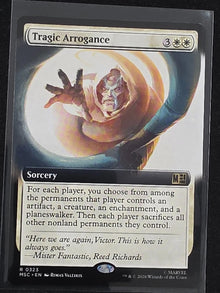 Tragic Arrogance MTG | NM/EX | Marvel Super Heroes Commander image 1