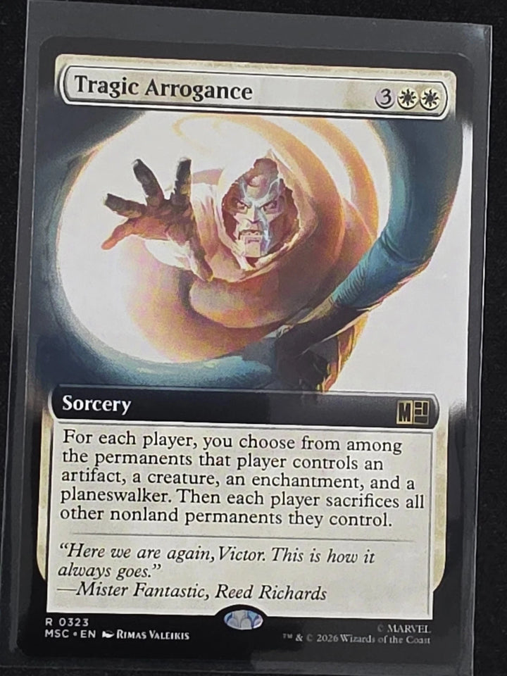 Tragic Arrogance MTG | NM/EX | Marvel Super Heroes Commander image 1