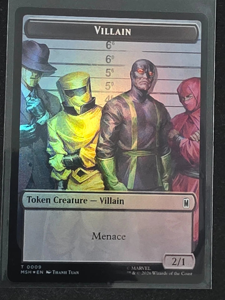 Villain / Soldier (msh) #9/3 - MTG Marvel Super Heroes Token image 1