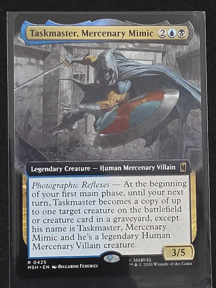 MTG Taskmaster, Mercenary Mimic - MSH Marvel Super Heroes NM image 1
