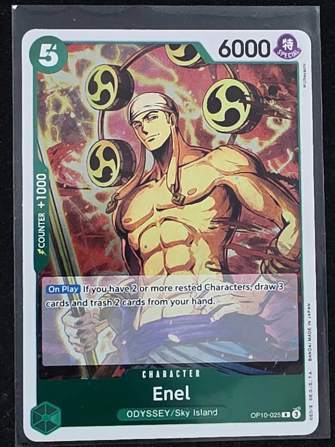 Enel (Judge Pack Vol. 6) OP10-025 One Piece Promotion Cards Rare One Piece image 1