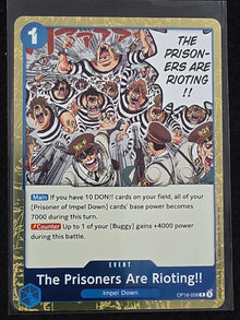One Piece TCG - [OP16-058] - The Prisoners Are Rioting!! The Time of Battle image 1