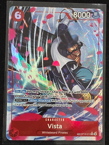 Vista One Piece OP16-011 Treasure Rare Alt Art English TCG CCG image 1