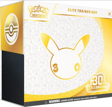 Pokémon 30th Anniversary Celebrations ETB SEALED CASE (10BOX) PRESALE image 2