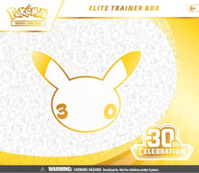 Pokémon 30th Anniversary Celebrations ETB SEALED CASE (10BOX) PRESALE image 3
