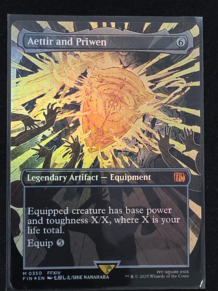 MTG - Aettir and Priwen (Borderless) Foil M 350 image 1