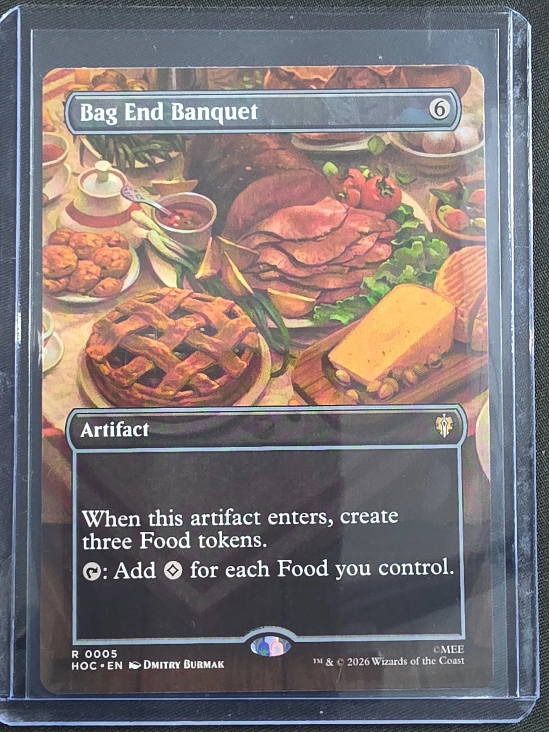 Bag End Banquet HOC-0005 The Hobbit: Eternal-Legal Borderless Non-Foil image 1
