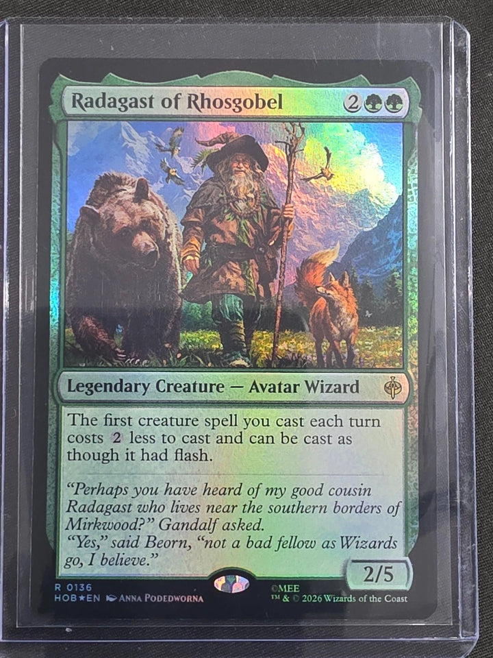 Radagast of Rhosgobel HOB-0136 The Hobbit Foil image 1