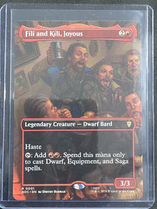 Fili and Kili, Joyous HOC-0001 The Hobbit: Eternal-Legal Borderless Non-Foil image 1