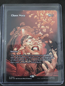 Chaos Warp - N/M Marvel Super Heroes Magic The Gathering MTG image 1