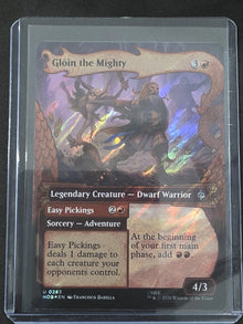 Gloin the Mighty - Surge Foil - Showcase - The Hobbit - HOB - MTG TCG Card image 1