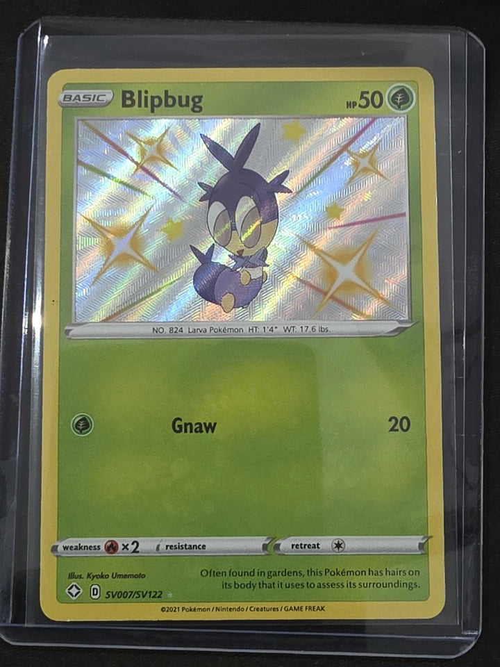 Blipbug - SV007/SV122 - Ultra Rare - Shining Fates - Pokemon Card image 1