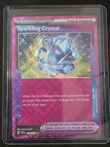 Sparkling Crystal - 142/142 - Ace Spec Rare - Stellar Crown - NM/M Pokemon Card image 1